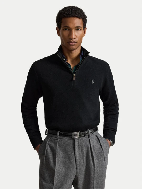 Zdjęcie produktu Polo Ralph Lauren Sweter 710876756002 Czarny Regular Fit
