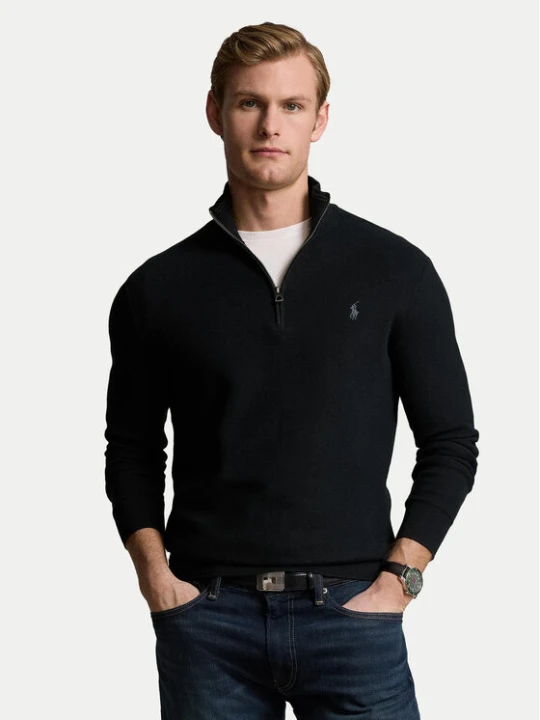 Zdjęcie produktu Polo Ralph Lauren Sweter 710932304505 Czarny Regular Fit