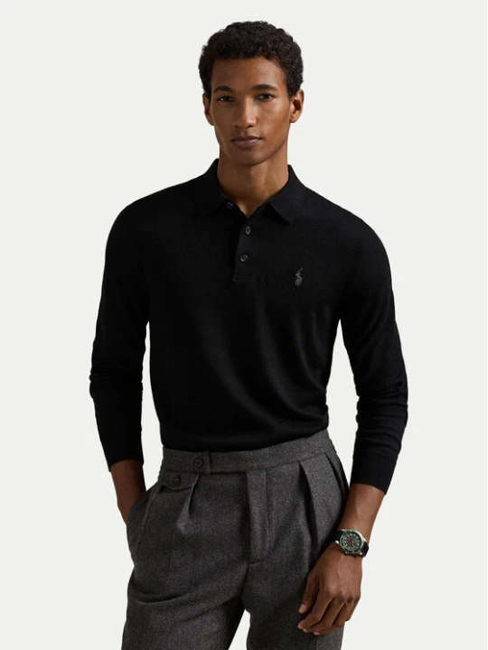 Zdjęcie produktu Polo Ralph Lauren Sweter 710941104002 Czarny Regular Fit