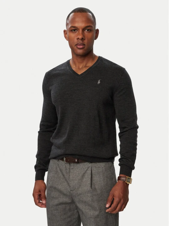 Zdjęcie produktu Polo Ralph Lauren Sweter 710941105003 Szary Regular Fit
