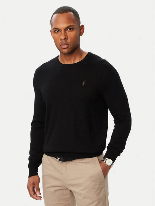 Zdjęcie produktu Polo Ralph Lauren Sweter 710954589004 Czarny Regular Fit