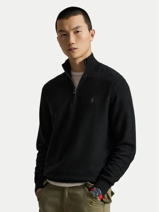 Zdjęcie produktu Polo Ralph Lauren Sweter 710B18060008 Czarny Regular Fit