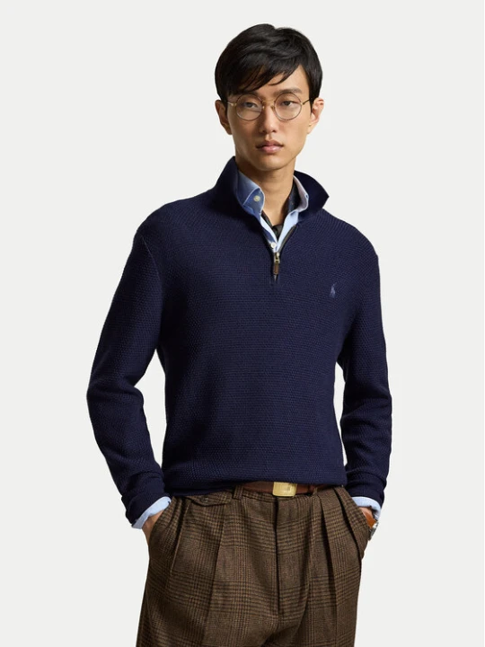 Zdjęcie produktu Polo Ralph Lauren Sweter 710B26772001 Granatowy Regular Fit