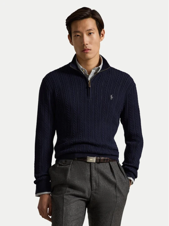 Zdjęcie produktu Polo Ralph Lauren Sweter 710B26776001 Niebieski Regular Fit
