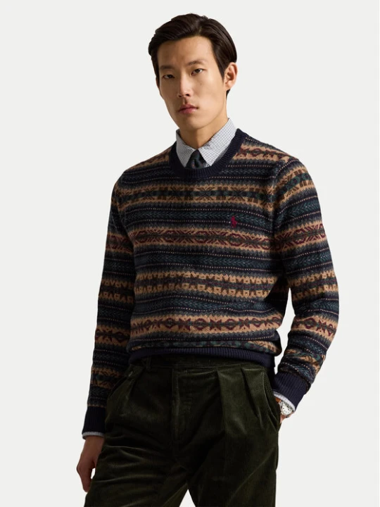 Zdjęcie produktu Polo Ralph Lauren Sweter 710B26783001 Granatowy Regular Fit