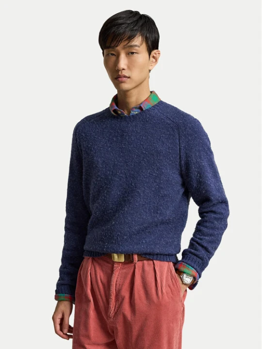 Zdjęcie produktu Polo Ralph Lauren Sweter 710B27270004 Granatowy Regular Fit