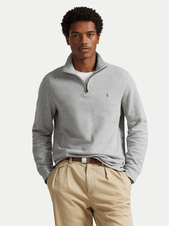 Zdjęcie produktu Polo Ralph Lauren Sweter 710P07411003 Szary Regular Fit