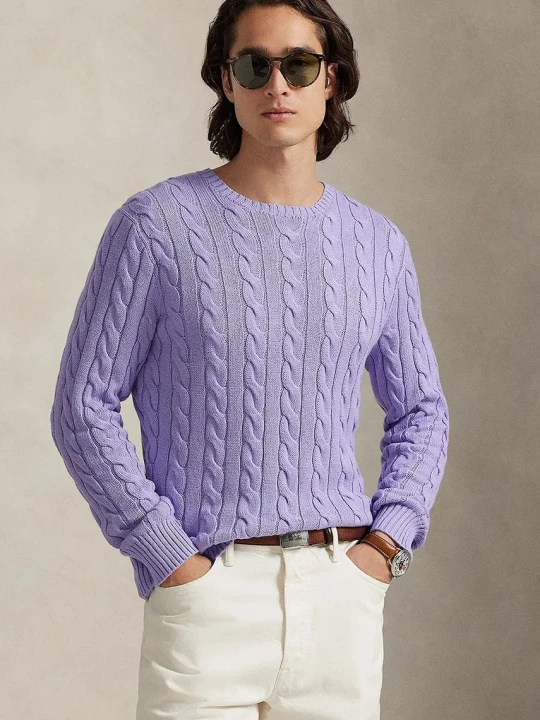 Zdjęcie produktu Polo Ralph Lauren sweter bawełniany 5 / 1 ROVING COTTON