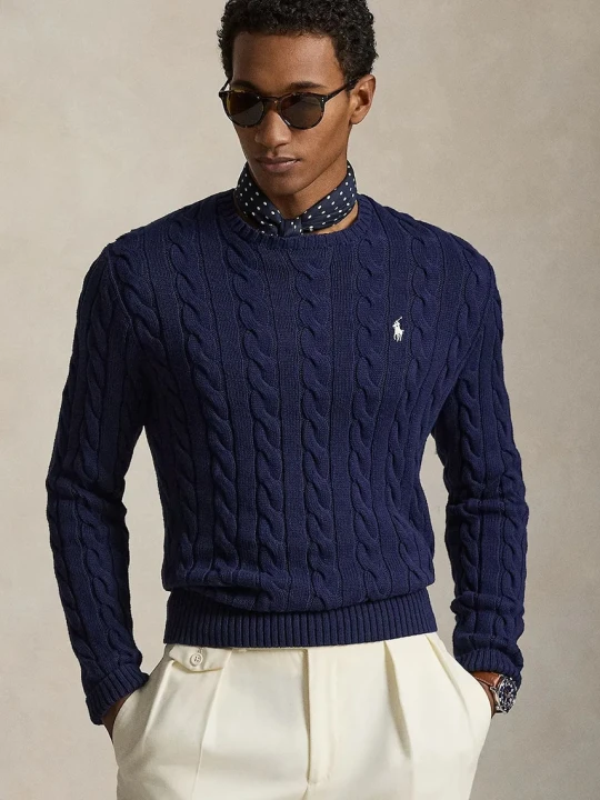 Zdjęcie produktu Polo Ralph Lauren sweter bawełniany męski
