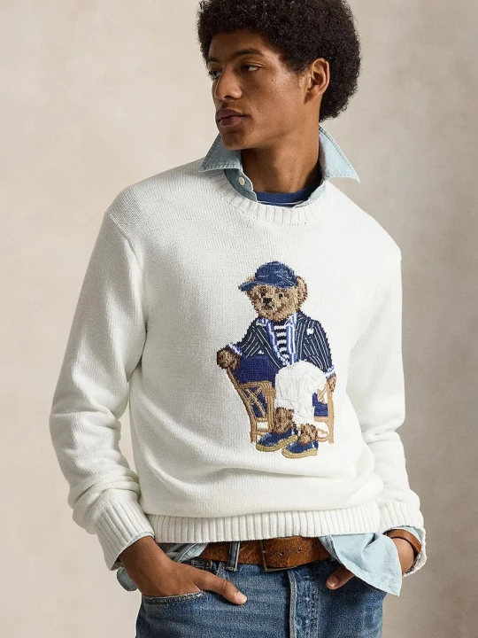 Zdjęcie produktu Polo Ralph Lauren sweter bawełniany męski