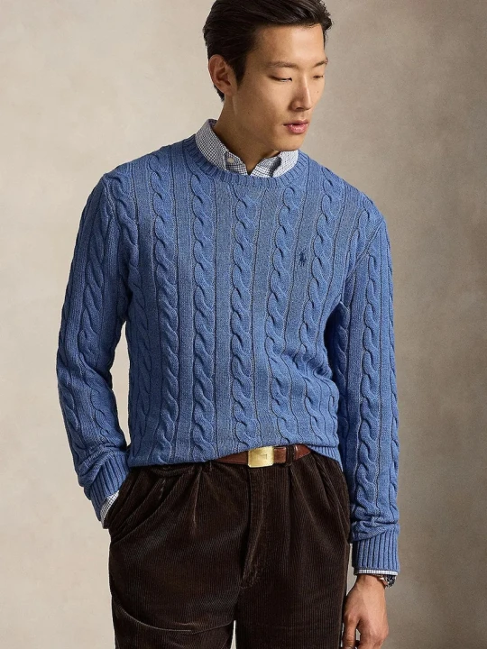 Zdjęcie produktu Polo Ralph Lauren sweter bawełniany męski