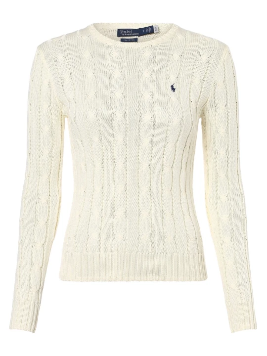 Zdjęcie produktu Polo Ralph Lauren Sweter Kobiety Bawełna beżowy
