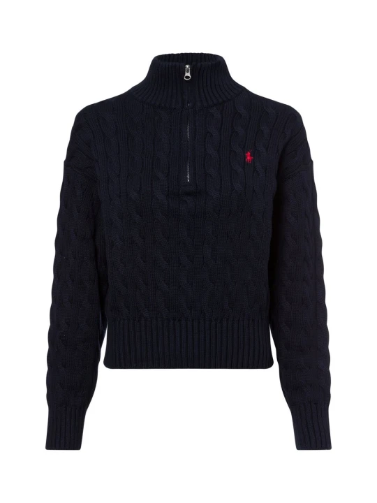 Zdjęcie produktu Polo Ralph Lauren Sweter z dzianiny Kobiety Bawełna niebieski