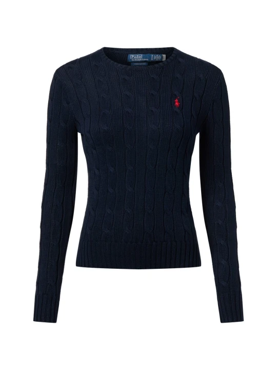 Zdjęcie produktu Polo Ralph Lauren Sweter z dzianiny Kobiety Bawełna niebieski
