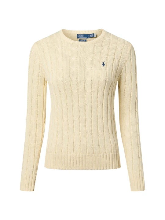 Zdjęcie produktu Polo Ralph Lauren Sweter z dzianiny Kobiety Bawełna żółty