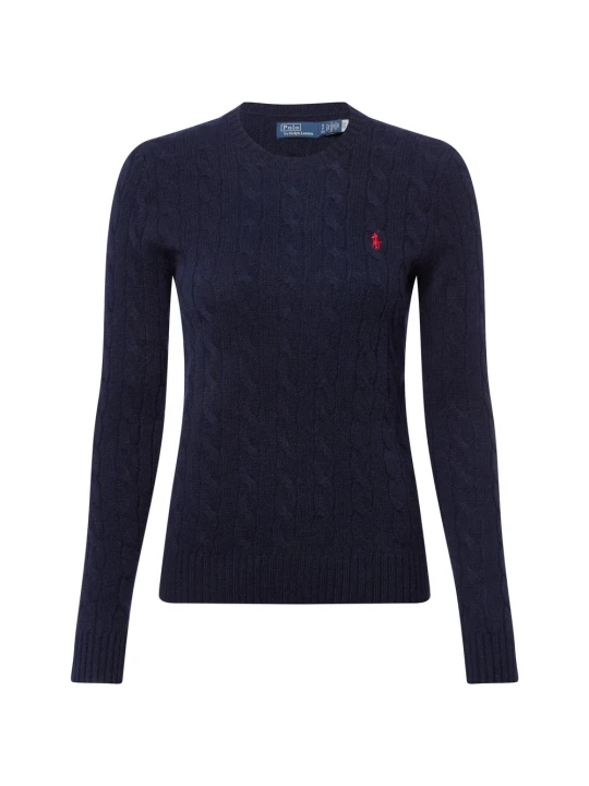 Zdjęcie produktu Polo Ralph Lauren Sweter z zawartością kaszmiru Kobiety Kaszmir niebieski