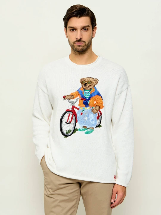 Zdjęcie produktu POLO RALPH LAUREN Sweter | Regular Fit biały
