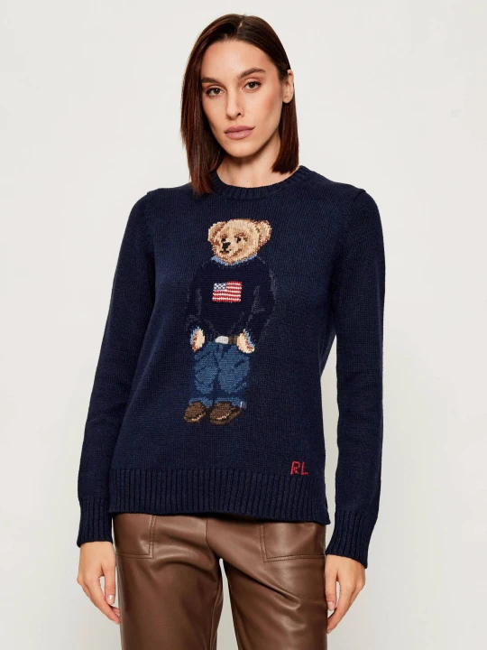 Zdjęcie produktu POLO RALPH LAUREN Sweter | Regular Fit granatowy