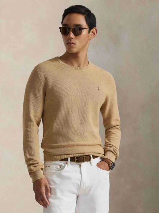 Zdjęcie produktu POLO RALPH LAUREN Sweter | Regular Fit camel