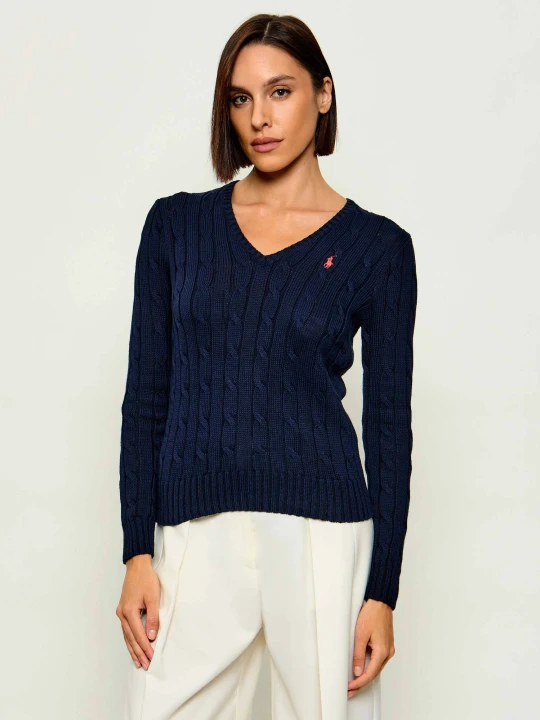 Zdjęcie produktu POLO RALPH LAUREN Sweter | Regular Fit granatowy