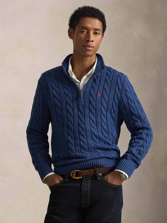 Zdjęcie produktu POLO RALPH LAUREN Sweter | Regular Fit granatowy