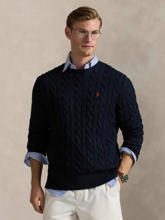 Zdjęcie produktu POLO RALPH LAUREN Sweter | Regular Fit granatowy