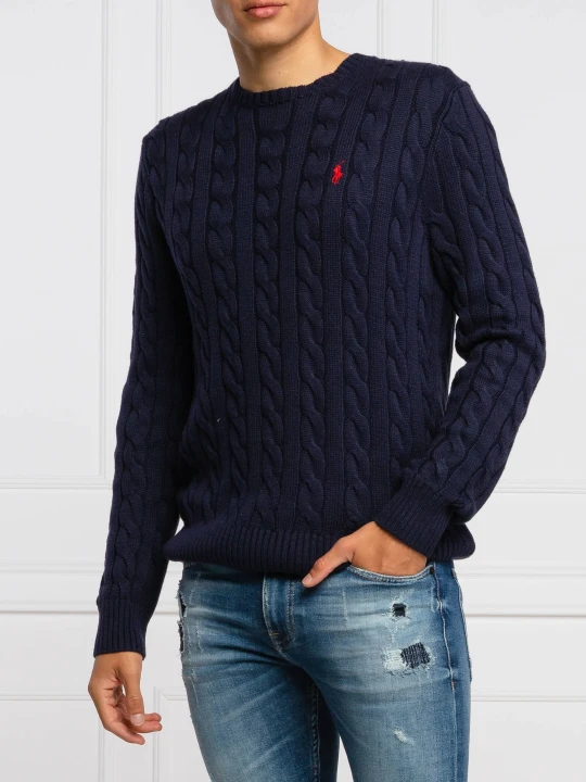 Zdjęcie produktu POLO RALPH LAUREN Sweter | Regular Fit granatowy