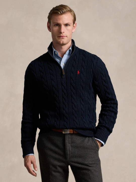 Zdjęcie produktu POLO RALPH LAUREN Sweter | Regular Fit granatowy