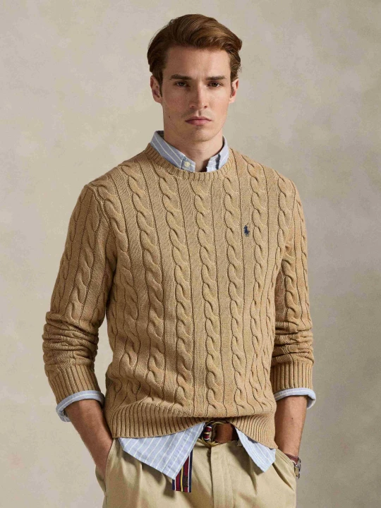 Zdjęcie produktu POLO RALPH LAUREN Sweter | Regular Fit camel