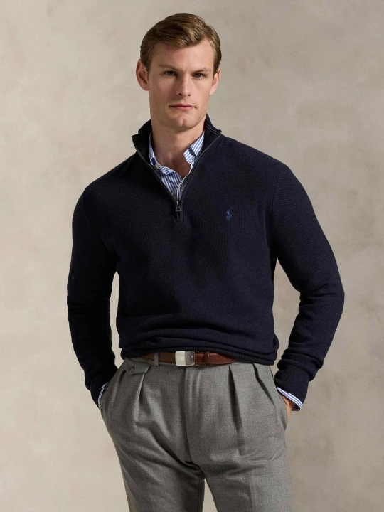 Zdjęcie produktu POLO RALPH LAUREN Sweter | Regular Fit granatowy