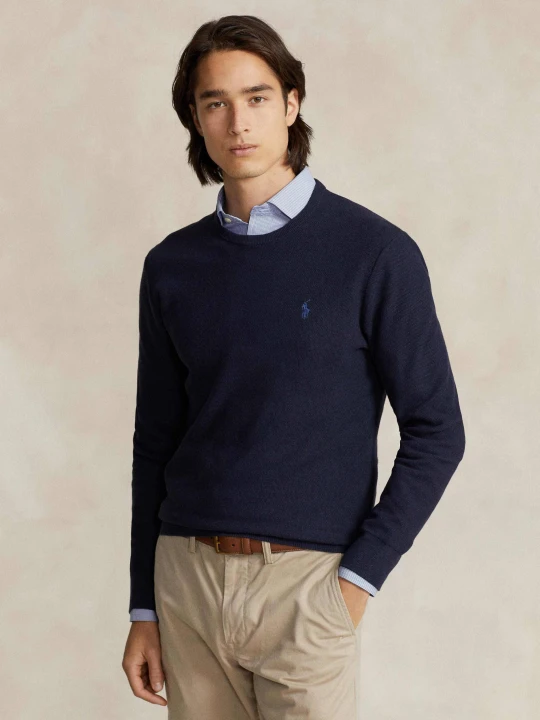 Zdjęcie produktu POLO RALPH LAUREN Sweter | Regular Fit granatowy