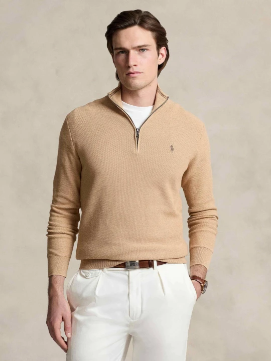 Zdjęcie produktu POLO RALPH LAUREN Sweter | Regular Fit camel