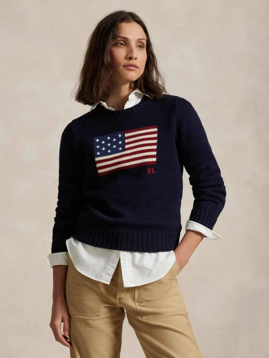 Zdjęcie produktu POLO RALPH LAUREN Sweter | Regular Fit granatowy