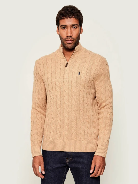 Zdjęcie produktu POLO RALPH LAUREN Sweter | Regular Fit camel