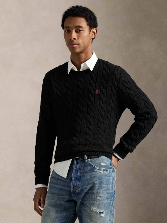 Zdjęcie produktu POLO RALPH LAUREN Sweter | Regular Fit czarny