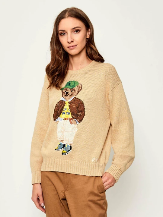 Zdjęcie produktu POLO RALPH LAUREN Sweter | Regular Fit beżowy