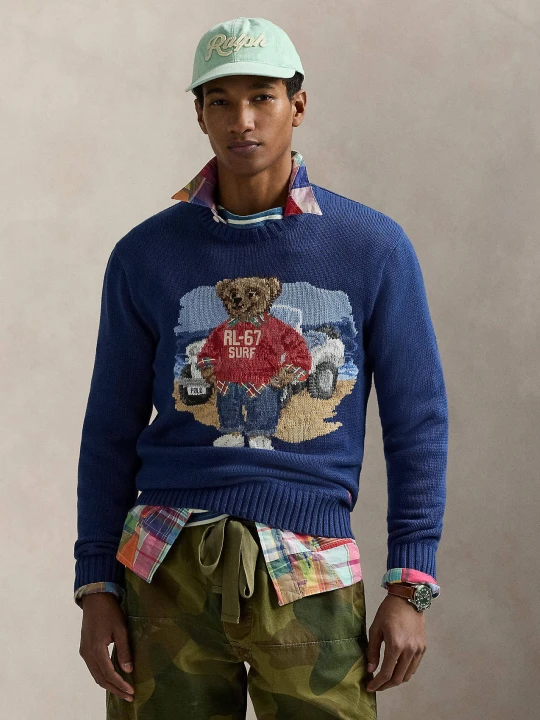 Zdjęcie produktu POLO RALPH LAUREN Sweter | Regular Fit granatowy
