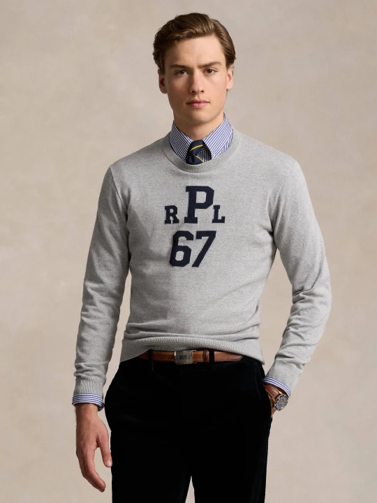 Zdjęcie produktu POLO RALPH LAUREN Sweter | Regular Fit szary