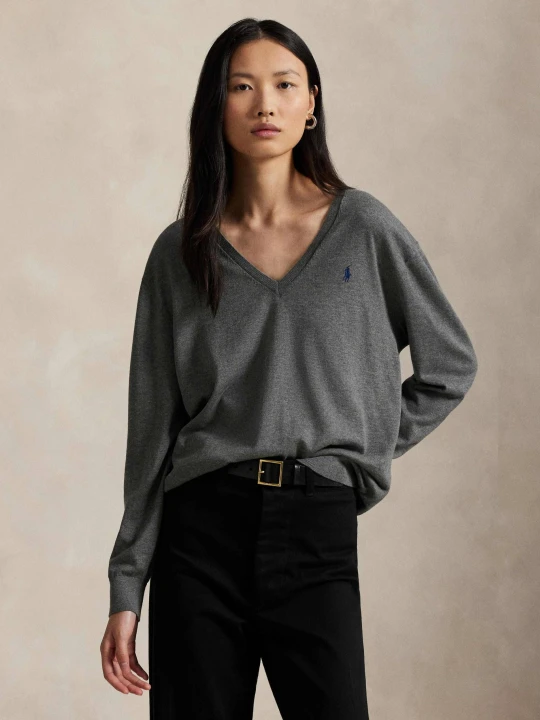 Zdjęcie produktu POLO RALPH LAUREN Sweter | Regular Fit szary