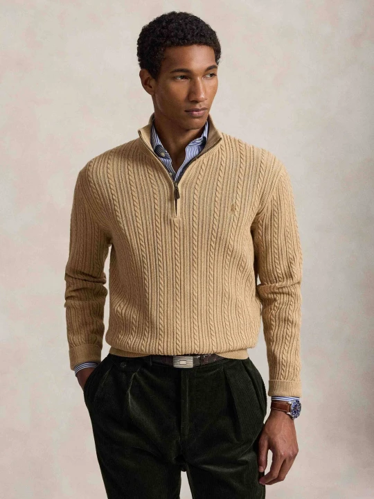 Zdjęcie produktu POLO RALPH LAUREN Sweter | Regular Fit camel