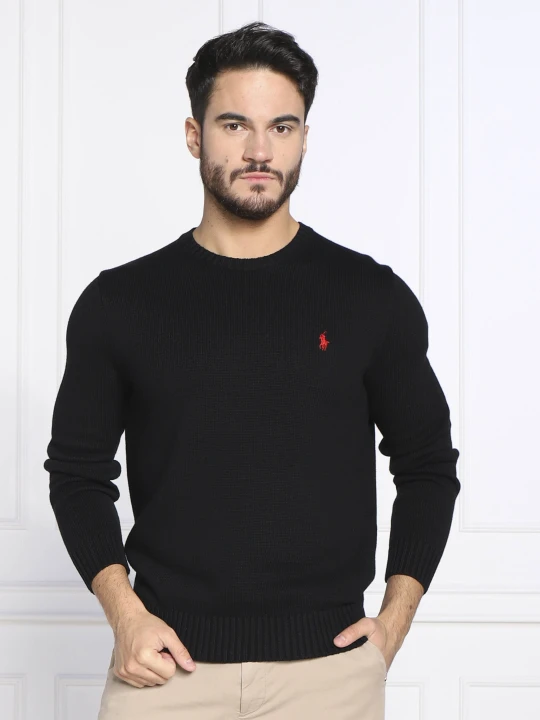 Zdjęcie produktu POLO RALPH LAUREN Sweter | Regular Fit czarny