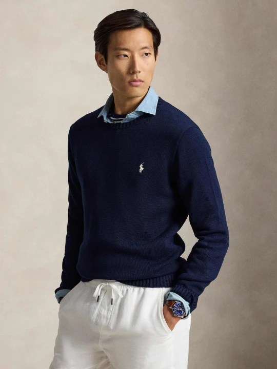 Zdjęcie produktu POLO RALPH LAUREN Sweter | Regular Fit granatowy
