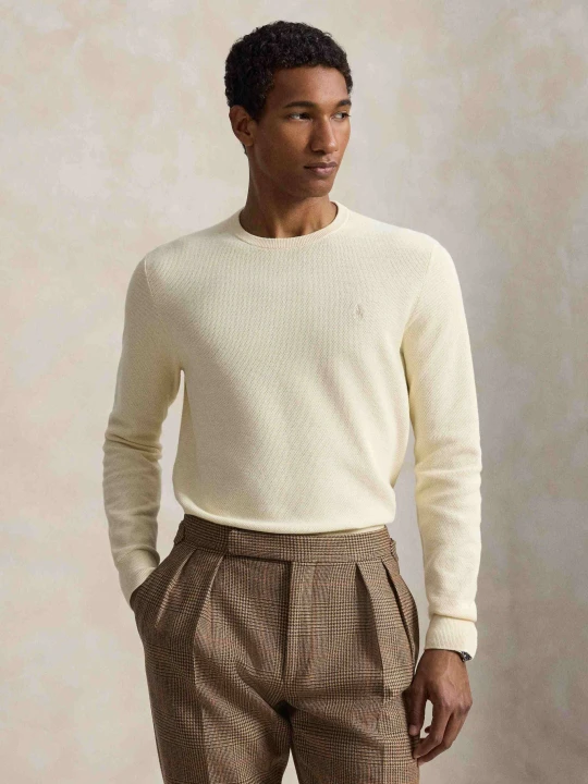 Zdjęcie produktu POLO RALPH LAUREN Sweter | Regular Fit kremowy