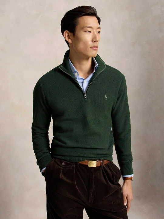 Zdjęcie produktu POLO RALPH LAUREN Sweter | Regular Fit zielony