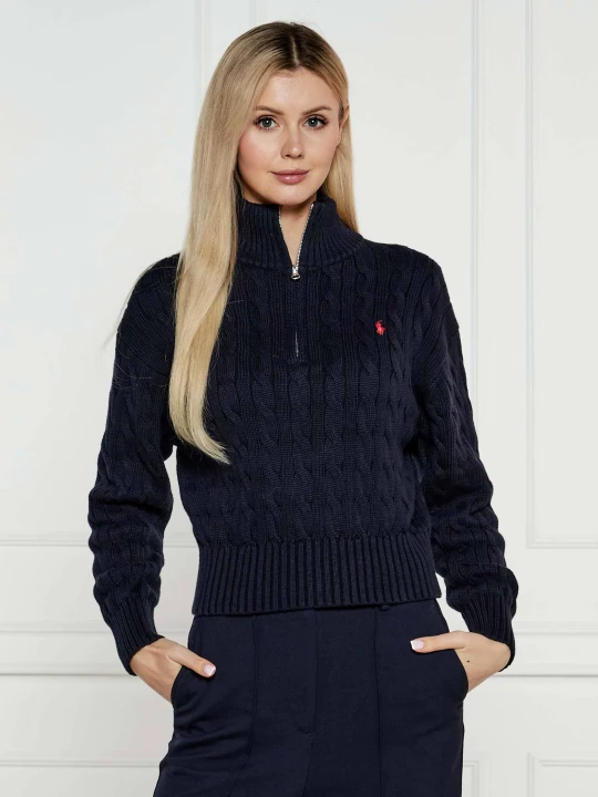 Zdjęcie produktu POLO RALPH LAUREN Sweter | Relaxed fit granatowy