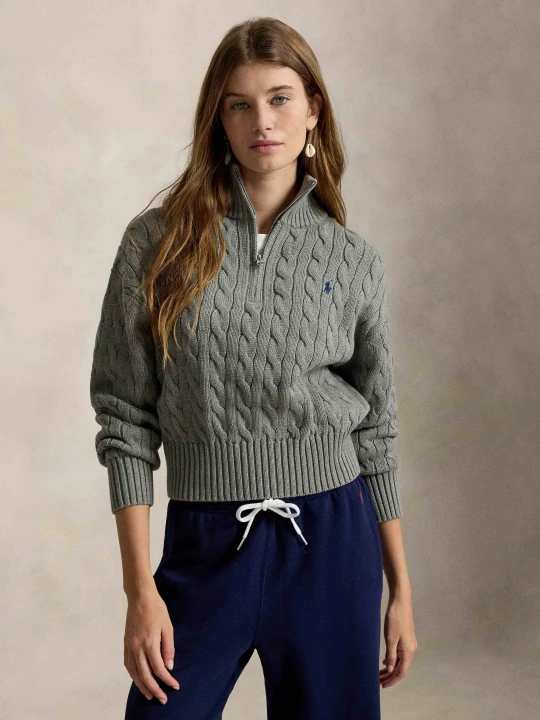 Zdjęcie produktu POLO RALPH LAUREN Sweter | Relaxed fit szary