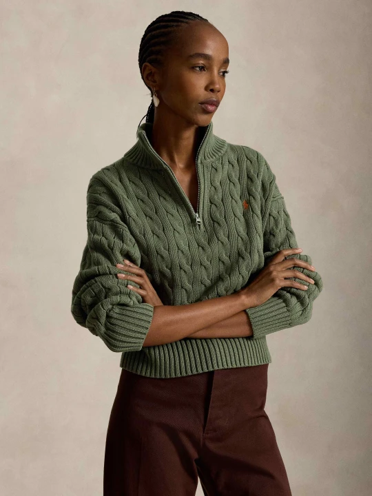 Zdjęcie produktu POLO RALPH LAUREN Sweter | Relaxed fit zielony