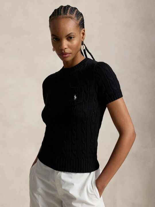 Zdjęcie produktu POLO RALPH LAUREN Sweter | Slim Fit czarny