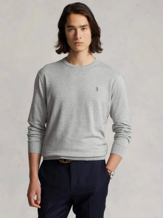 Zdjęcie produktu POLO RALPH LAUREN Sweter | Slim Fit szary