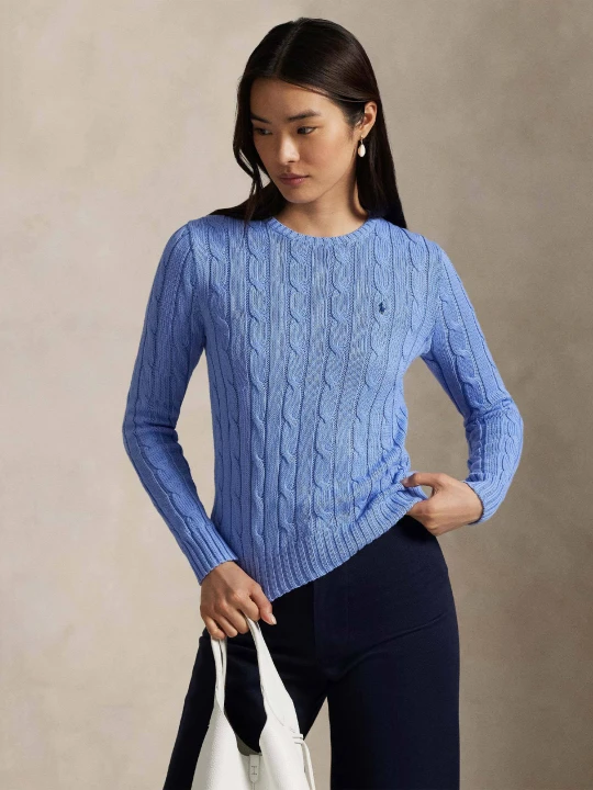 Zdjęcie produktu POLO RALPH LAUREN Sweter | Slim Fit niebieski